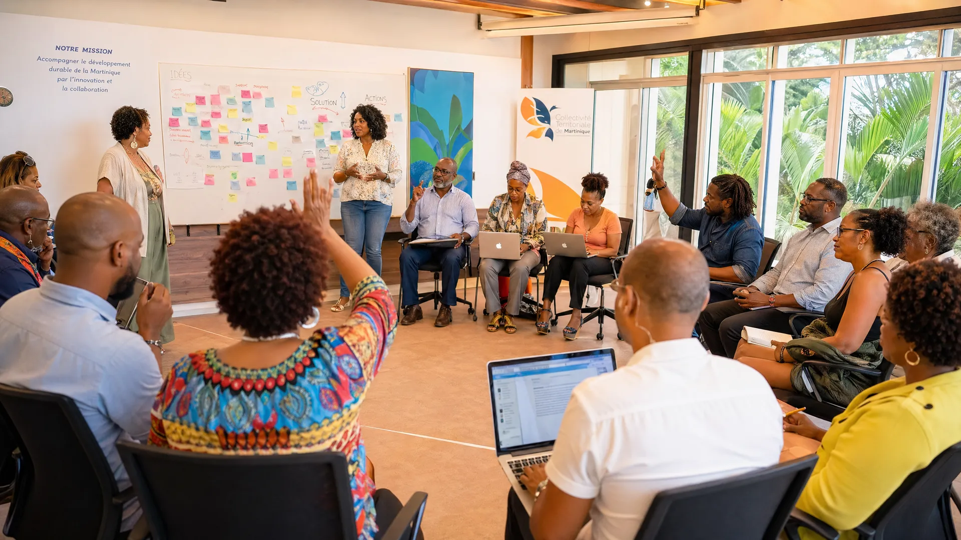 Groupe de travail en assemblée